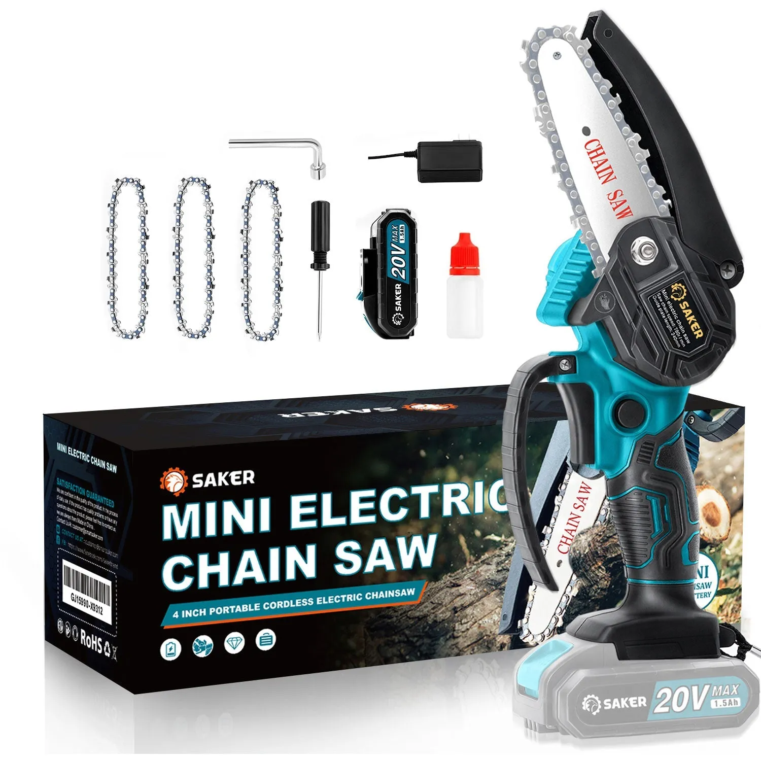 Saker Mini Chainsaw