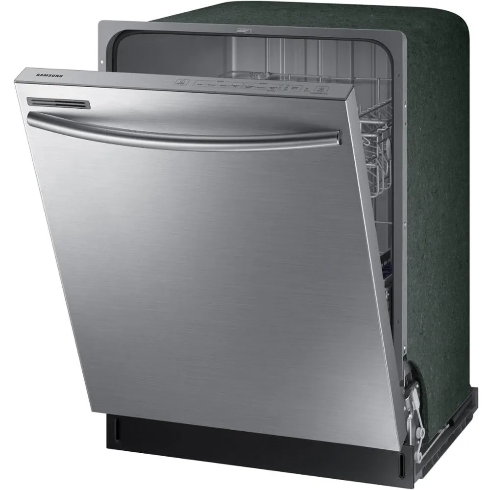 Samsung - 24" Top Control Tall Tub Built In Dishwasher - Stainless steel