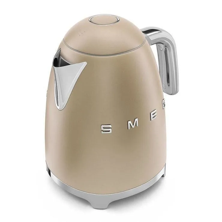 Smeg Jug Kettle 1.7L Matt Champagne