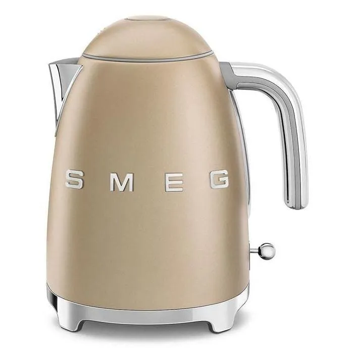 Smeg Jug Kettle 1.7L Matt Champagne