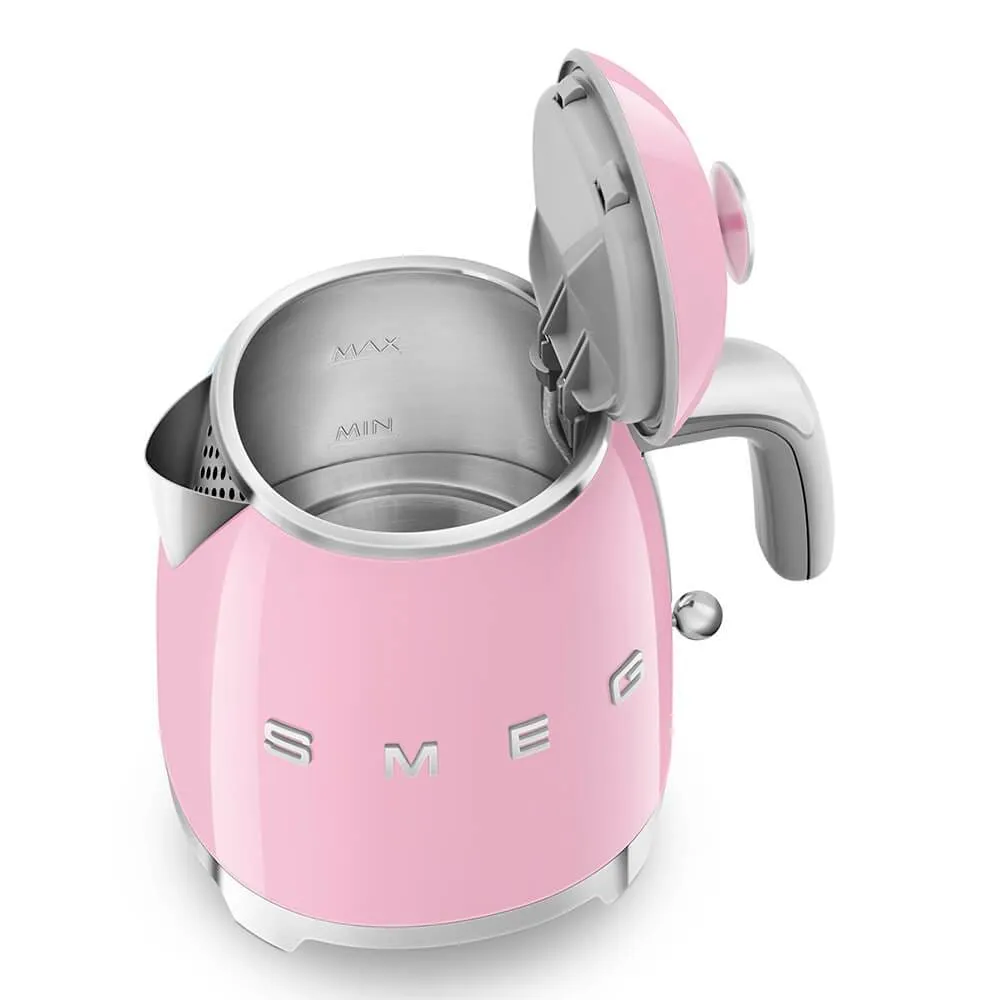 Smeg Mini Jug Kettle Pink