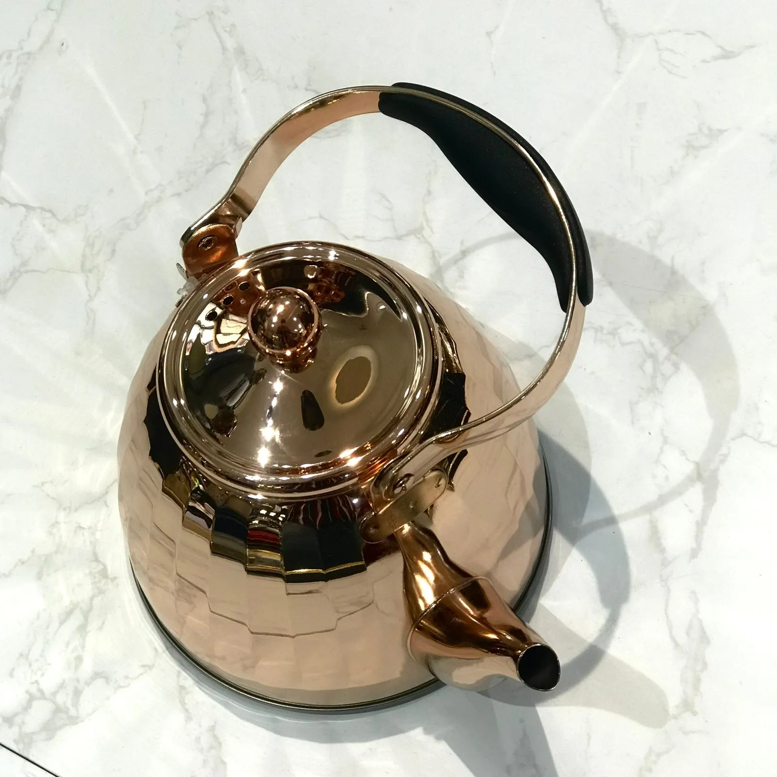 Stainless Steel Kettle Copper (1Litre)