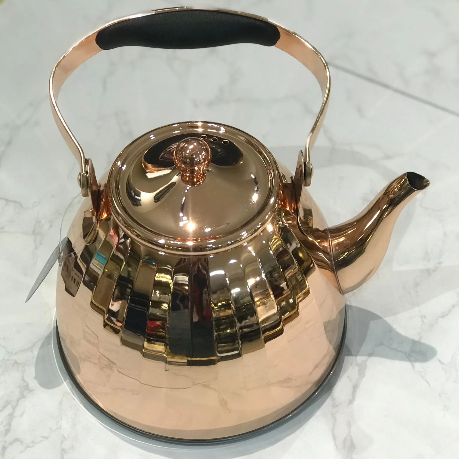 Stainless Steel Kettle Copper (2Litre)