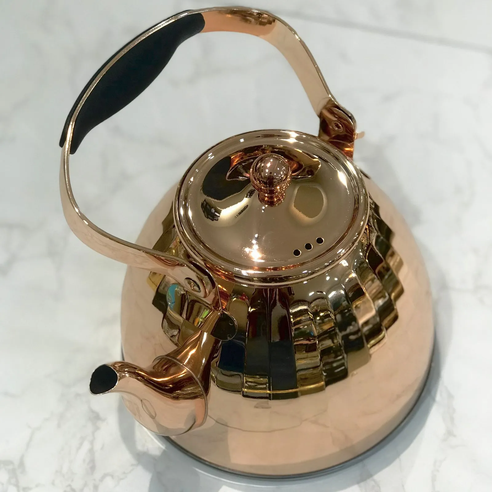 Stainless Steel Kettle Copper (2Litre)