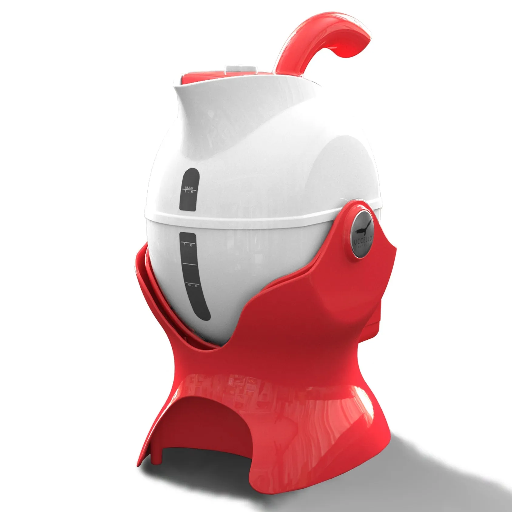 Tilt-to-pour Uccello Kettle - red - VAT free