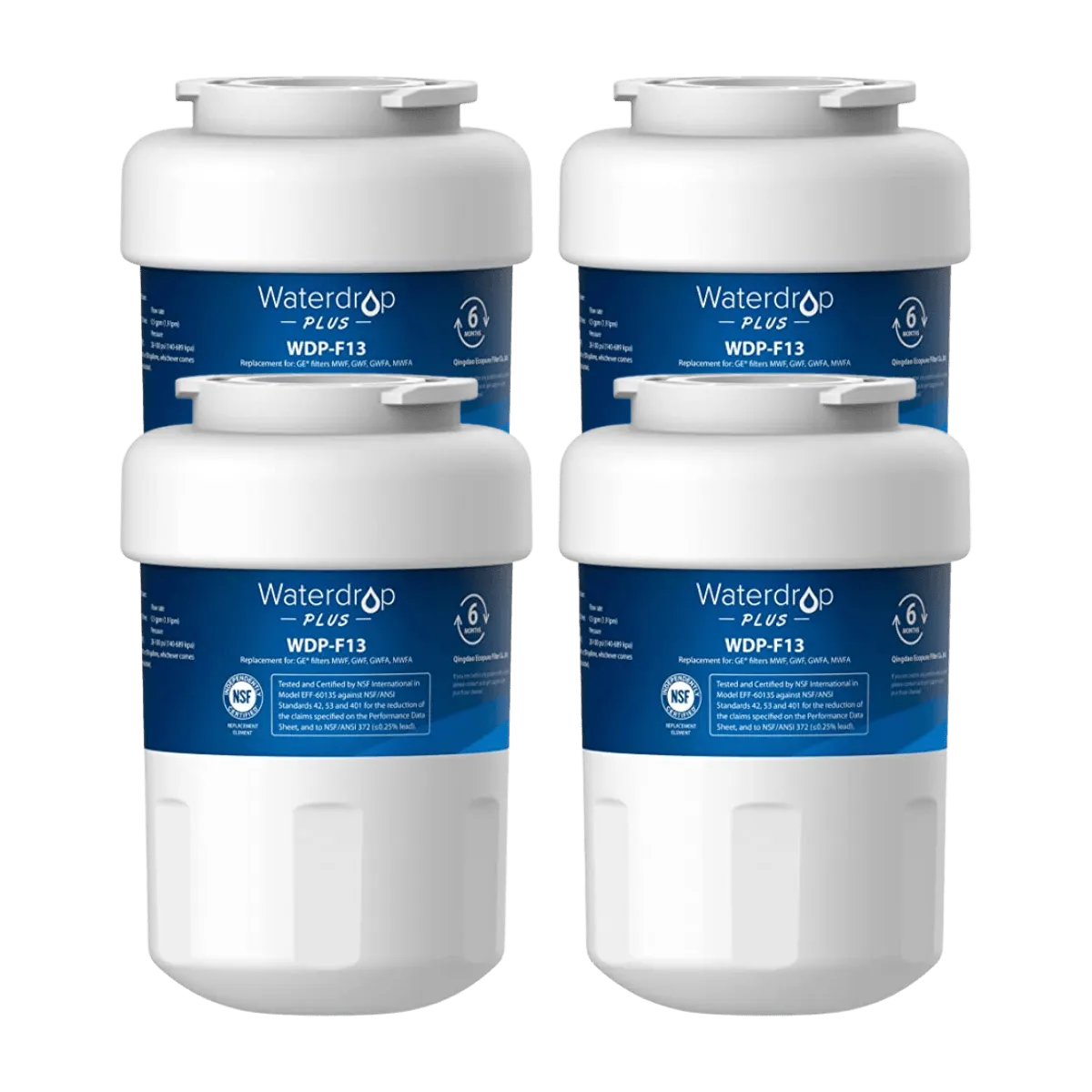 Waterdrop Replacement for GE MWF Refrigerator Water Filter