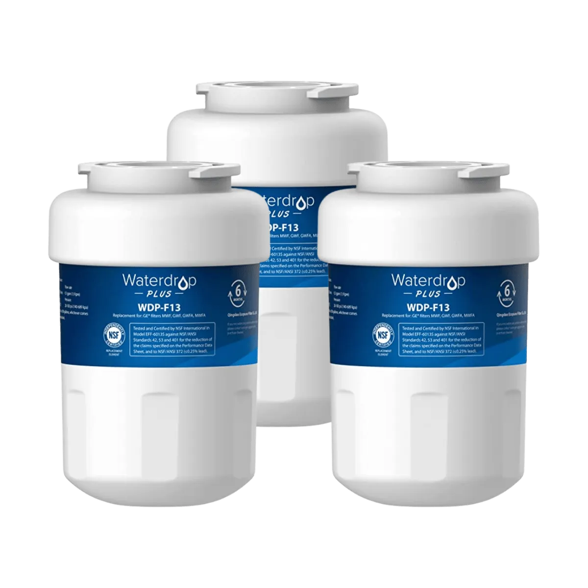 Waterdrop Replacement for GE MWF Refrigerator Water Filter